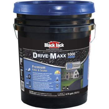 Black Jack Drive-Maxx 1000 6455-9-30 Premium Filler and Sealer, Liquid, Black, 4.75 gal Pack