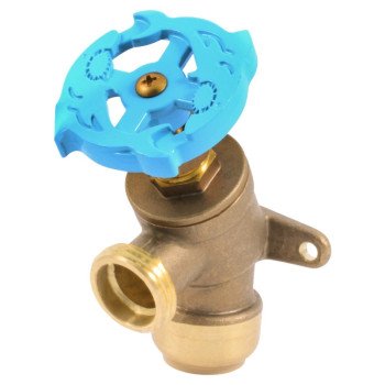 SharkBite 24623LF Garden Valve, 3/4 x 3/4 in Connection, MHT