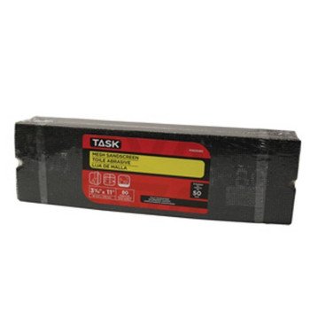 TASK MS63100 Drywall Sand Screen, 11 in L, 3-5/16 in W, 100 Grit, Fine, Silicone Carbide Abrasive