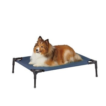 Guardian Gear ZW9023 16 19 Pet Cot, 30 in L, 24 in W, Polyester Cover, Blue