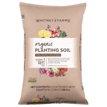 Whitney Farms 10101-72101 Planting Soil Bag, 1 cu-ft Coverage Area Bag