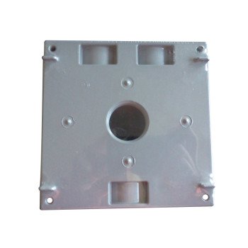 Orbit 2B75 2B75-4 Weatherproof Box, 4-9/16 in W, 2 in D, 4-1/2 in H, 2 -Knockout, Screw Mounting, NEMA 3R, Gray