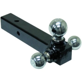 REESE TOWPOWER 21514 Ball Mount Bar, 1-7/8, 2, 2-5/16 in Dia Hitch Ball, Steel, Chrome