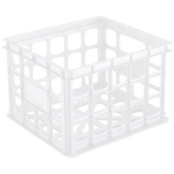 16928006 MILK CRATE 15X13X10 W