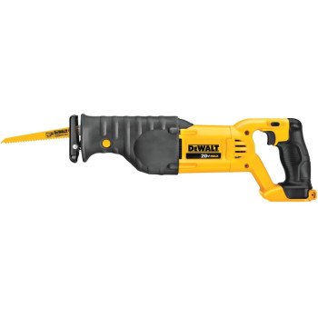 DEWALT DCS380B Reciprocating Saw, Tool Only, 20 V, 4 Ah, 1-1/8 in L Stroke, 0 to 3000 spm