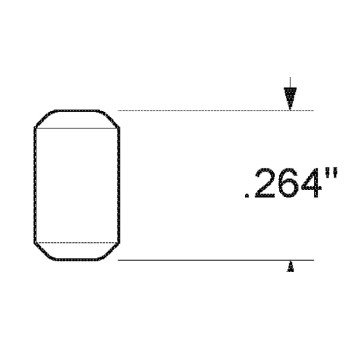 Kwikset 83106-001 Spacer Collar, Zinc, Gold, Specifications: #5 Size