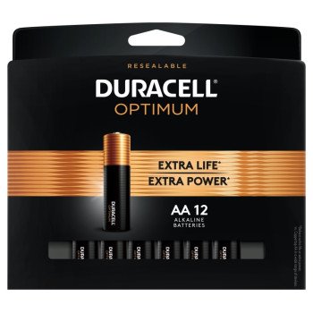 Duracell 32580 Optimum Battery, 1.5 V Battery, AA Battery, Alkaline