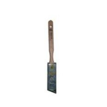 Nour 881-37NT Paint Brush, 1-1/2 in W, Angle Brush, 1-1/2 in L Bristle, Natural Black Bristle, Sash Handle