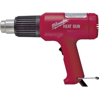 Milwaukee 8975-6 Dual Temperature Heat Gun, 11.6 A, 15 cfm Air, 570 to 1000 deg F