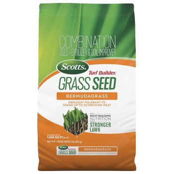 Scotts Turf Builder 18997 Grass Seed, 1 lb Bag