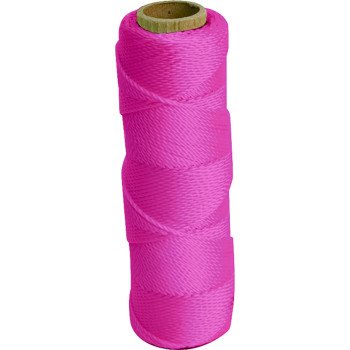 Marshalltown 631 Mason Line, 150 lb Chalk Capacity, 250 ft L Line, Fluorescent Pink Line