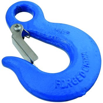 National Hardware 3247BC Series N265-512 Eye Slip Hook, 5/16 in, 3900 lb Working Load, Steel, Blue