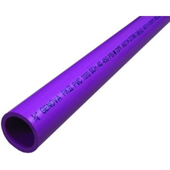 GENOVA 300077R Pressure Pipe Bell, 20 ft L, Purple