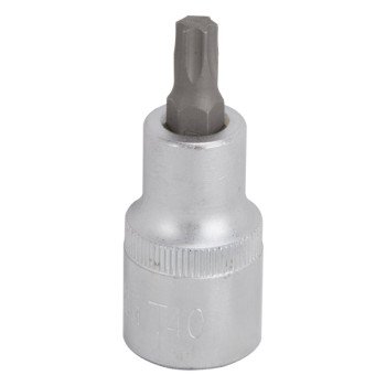 Vulcan 3505012214 Fractional Star Bit Socket, T40 Tip, Chrome