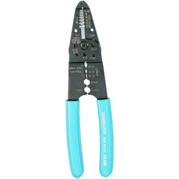 CHANNELLOCK 908 Wire Stripper, 22 to 10 AWG Wire, 22 to 10 AWG Cutting Capacity, 8-1/4 in OAL, Gripper Handle