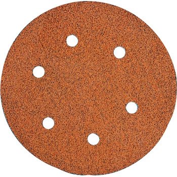 DeWALT DW4331 Sanding Disc, 6 in Dia, Coated, 80 Grit, Medium, Aluminum Oxide Abrasive, Paper Backing, 6-Hole