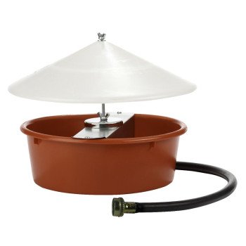 Little Giant 166386 Poultry Waterer, 5 qt Capacity, Polyethylene