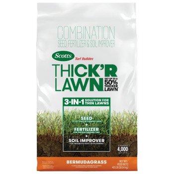 Scotts 30178 Thick'R Lawn Bermuda Grass Seed, 40 lb Bag