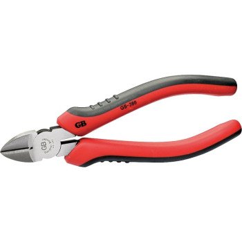 Gardner Bender GS-386 Diagonal Cutting Plier, 6-1/2 in OAL, 1-3/8 in Jaw Opening, Comfort-Grip Handle, 3/4 in L Jaw