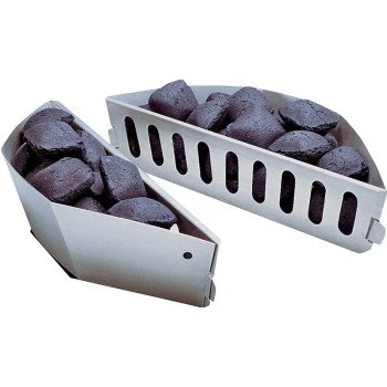 Weber Char-Baskets 7403 Charcoal Briquettes Holder, Aluminized Steel