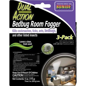 Bonide 571 Bed Bug Room Fogger, 6000 cu-ft Coverage Area