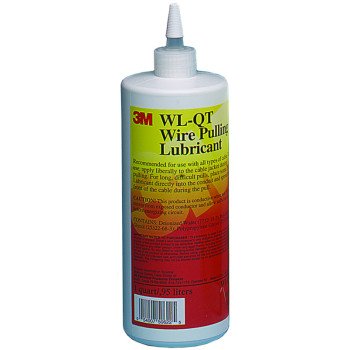 3M WL-QT Wire Pulling Lubricant, 1 qt Bottle, Gel