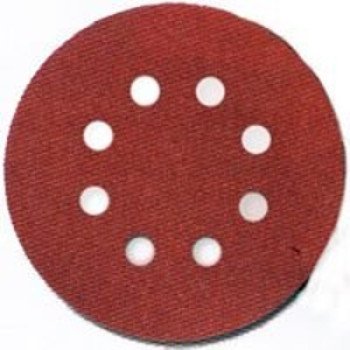 Porter-Cable 735800805 Sanding Disc, 5 in Dia, 80 Grit, Medium, Aluminum Oxide Abrasive, 8-Hole