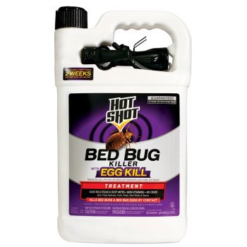 Hot Shot HG-96442 Bed Bug Killer, Liquid, Trigger Spray Application, Indoor, 1 gal