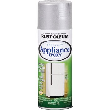 Rust-Oleum 7887830 Appliance Epoxy Spray, Gloss, Stainless, 12 oz, Can