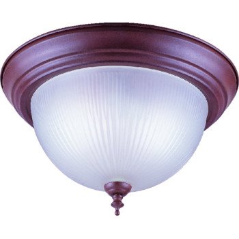 Boston Harbor F51SN02-1021F3L Ceiling Light Fixture, 0.5 A, 120 V, 60 W, 2-Lamp, A19 or CFL Lamp, Metal Fixture