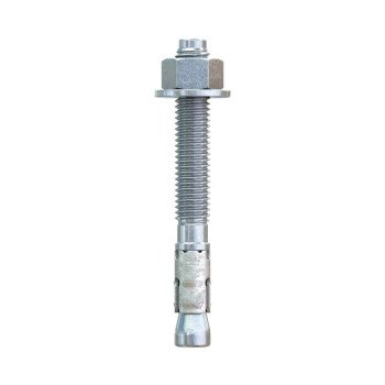 Simpson Strong-Tie Strong-Bolt 2 STB2-50414P1 Wedge Anchor, 1/2 in Dia, 4-1/4 in OAL, Carbon Steel, Zinc