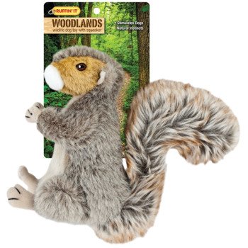 Ruffin'It 16272 Dog Toy, L, Squirrel