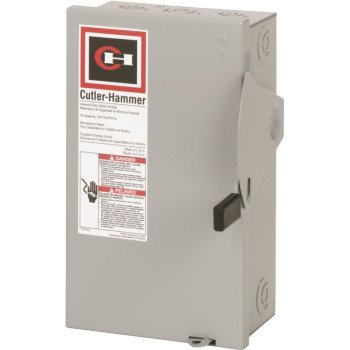 Cutler-Hammer DG221NGB Safety Switch, 2 -Pole, 30 A, 240 V