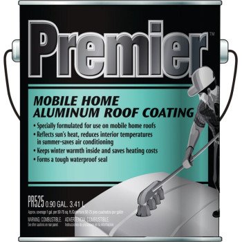 Henry PR525042 Roof Coating, Silver, 3.41 L Can, Liquid