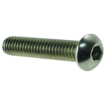 Ram Tail RT-BS-75 Cap Screw, M6 RH Thread, Button Head, 316 Stainless Steel