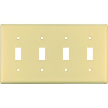 2154V-BOX IVRY SWITCH PLATE 4G