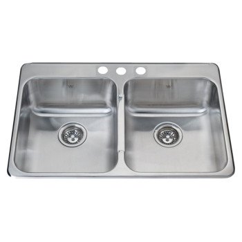 QDL2031-8-3 3HOLE SINK KITCHEN