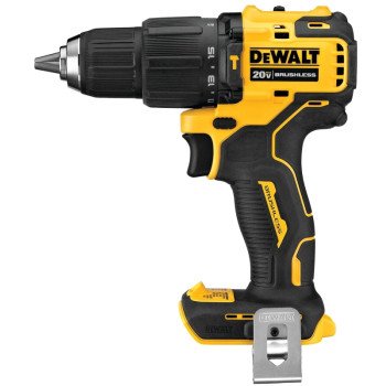 DeWALT ATOMIC DCD709B Cordless Compact Hammer Drill/Driver, Tool Only, 20 V, 1/2 in Chuck, Ratcheting Chuck