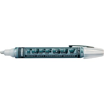 Dykem 44175 Permanent Marker, White