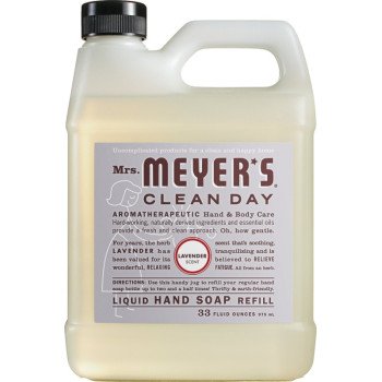 Mrs. Meyer's 11163 Hand Soap, Liquid, Lavender, 33 oz Jug