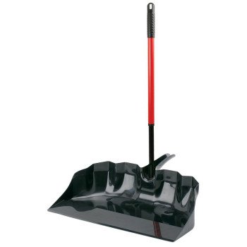 Libman 929 Outdoor Scoop, 21-3/4 in L, 22-1/2 in W, Polymer, Black