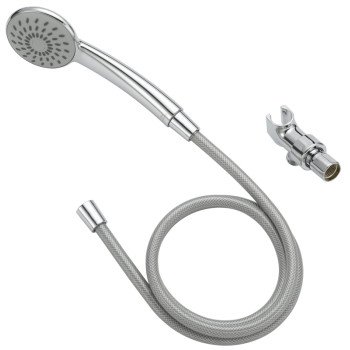 Boston Harbor HS01201CP Hand-Held Shower Head, 1.75 (6.6) 80 gpm (L/MIN) psi, 1/2-14 NPT Connection, Threaded, PVC