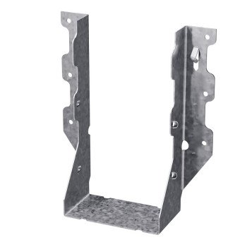 Simpson Strong-Tie LUS Series LUS48 Joist Hanger, 6-3/4 in H, 2 in D, 3-9/16 in W, Steel, Galvanized, Face