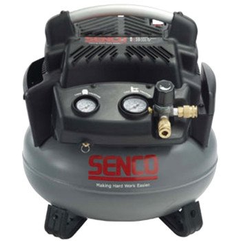 Senco PC1280 Air Compressor, Tool Only, 6 gal Tank, 1.5 hp, 115 V, 150 psi Pressure, 2.8 scfm Air