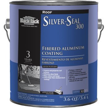 Gardner 6211-GA Roof Coating, Aluminum, 3.4 L Pail, Liquid