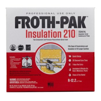 Froth-Pak 12031897 Foam Sealant Kit, 30 s Functional Cure, 240 deg F