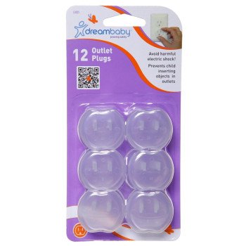 Dreambaby L1021 Outlet Plug, 12/PK