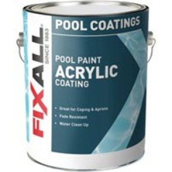 California Paints F24039-1 Pool Paint, Matte, Blue, 1 gal