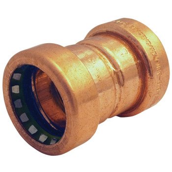 EPC 900 Series 10170700 Pipe Coupling, 1/2 in, Copper, 200 psi Pressure