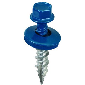 Acorn International SW-MW1BL250 Screw, #9 Thread, High-Low, Twin Lead Thread, Hex Drive, Self-Tapping, Type 17 Point, 250/BAG